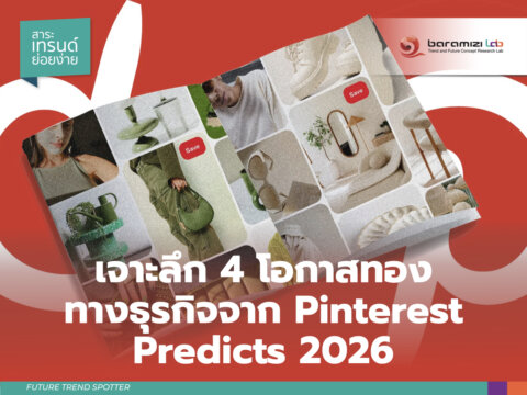 สรุป Pinterest Predicts 2026